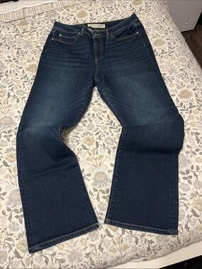 Denver Hayes - Dark Blue Women’s Jeans - Barely Boot ~ High Rise